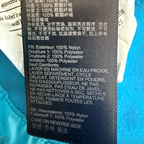 Marmot Women's Sky Blue Puffer Jacket - Picture 10 of 12